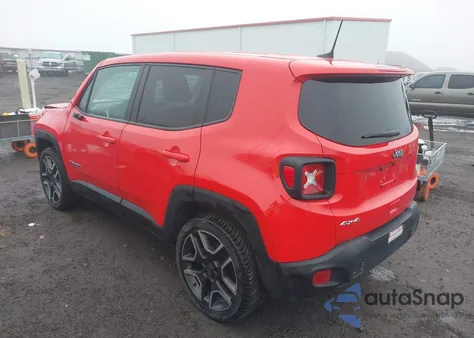 2020 Jeep Renegade Jeepster 4X4 z USA, uszkodzony, nr VIN ZACNJBABXLPL95542